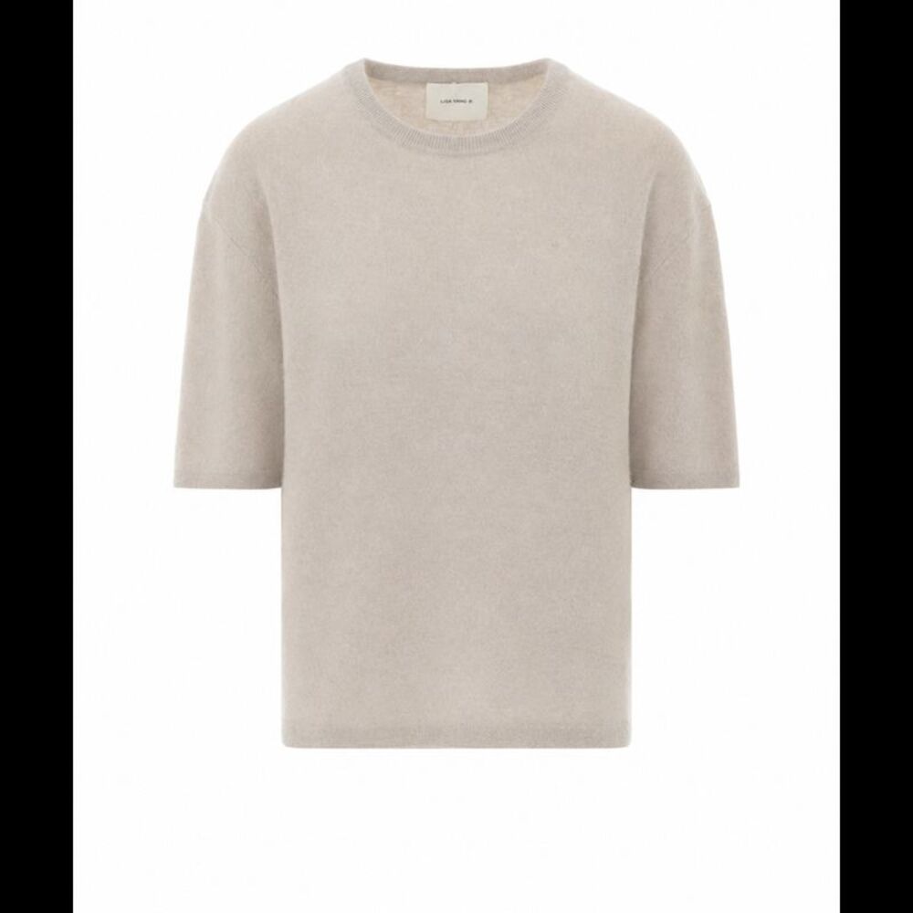 Lisa Yang Women Maren Short Sleeves Sweater